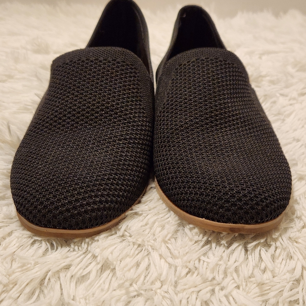 🍀Lucky Brand Mesh Flats Size 8.5 Black - Picture 6 of 13